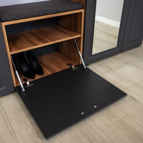 Тумба «Лацио Сканди» 60, Вотан/Сканди графит