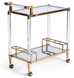 Стол сервировочный Виктори MH1798DC, 77х40х89 см, золото