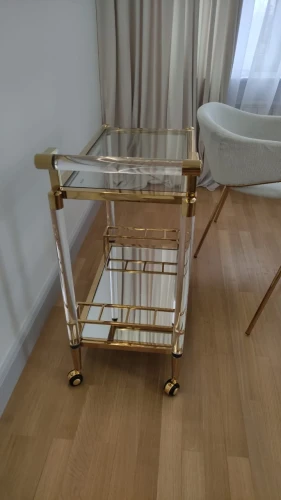 Стол сервировочный Виктори MH1798DC, 77х40х89 см, золото