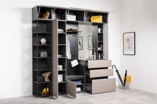 Комод Сидней 16.231.03, Антрацит, Веллюто Капучино