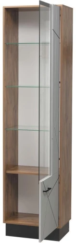 Шкаф-пенал Гамма 54.01-01 Правый Таксония/Грэй