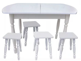 Комплект европейский СМ ДСП белый