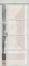 Межкомнатная дверь экошпон Твигги-11.3 Bianco Veralinga Magic Fog