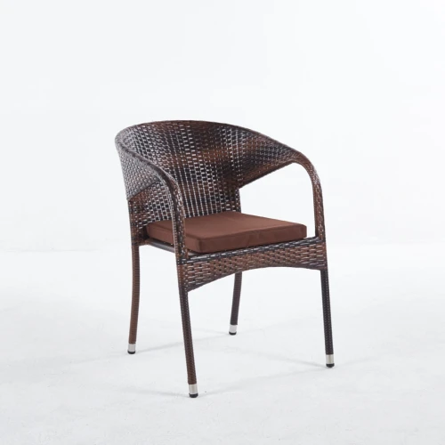 Обеденная мебель из искусственного ротанга комплект  СИЦИЛИЯ «SICILY» 8 персон Dark Brown