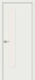 Межкомнатная дверь винил Браво-9 Super White Magic Fog