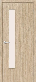 Межкомнатная дверь финиш флекс BRAVO Гост-9 Л-21 (БелДуб)