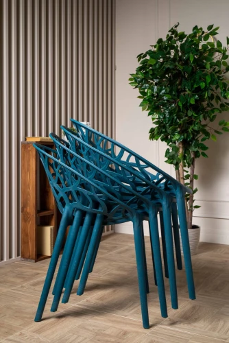 Пластиковый стул ARIA сатин