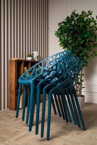 Пластиковый стул ARIA сатин