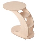 Стол подкатной Стелс молочный дуб Л