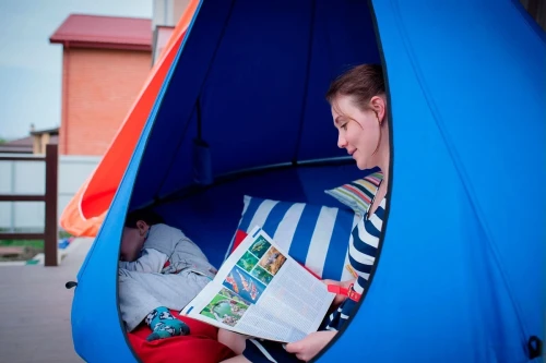 Гамак-кокон Jamber, коричневый