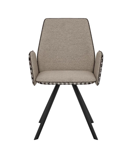 Стул DikLine 293 поворотный SB4/A2 бежевый, ножки черные