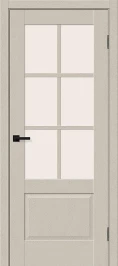 Межкомнатная дверь распашная BRAVO Прима-13.0.1 Cream Silkwood Magic Fog