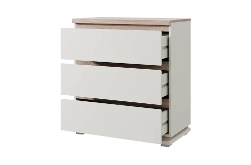 LIMA, Комод 3S. Цвет ПЕРСИДСКИЙ ЖЕМЧУГ/ МАДУРА