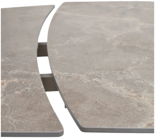 Стол BALDE 140 MATT LATTE STONE SOLID CERAMIC / TAUPE, ®DISAUR