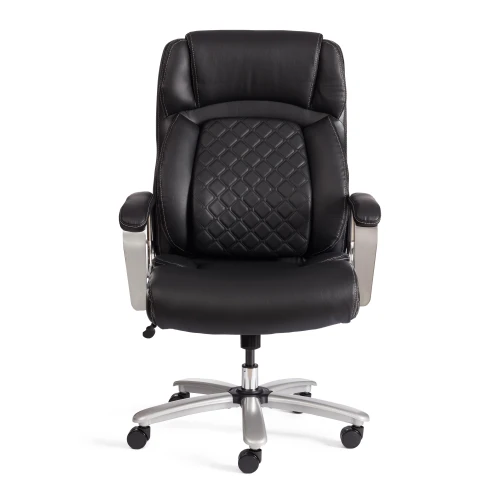 Кресло Atlant рецикл. кожа/иск. кожа, черный