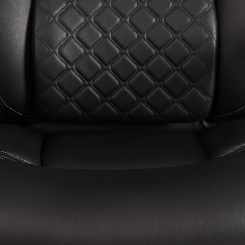 Кресло Atlant рецикл. кожа/иск. кожа, черный