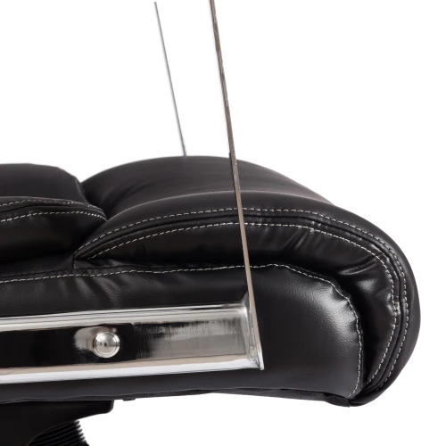 Кресло Atlant рецикл. кожа/иск. кожа, черный