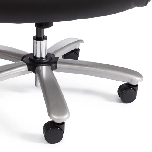 Кресло Atlant рецикл. кожа/иск. кожа, черный