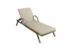 Шезлонг из искусственного ротанга Империал  -  Greige