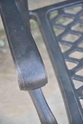 Стол из литого алюминия на 10 персон