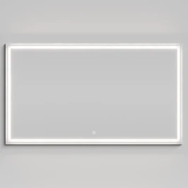 Зеркало Лайт 140, Мрамор Белый софт тач 4044-2