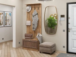 Готовая прихожая Стиль-01 Brown Dreamline Дуб Вотан