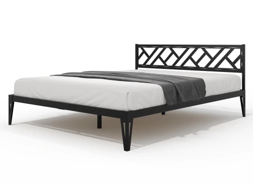 Кровать КМД 47 АЙРИС 1600, черный