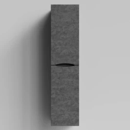 Пенал Лайт 35 подвесной, Серый камень ПВХ 57806, правый