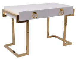 Стол-консоль Атлас МС9002-120W, 120х60х78 см, белый глянцевый