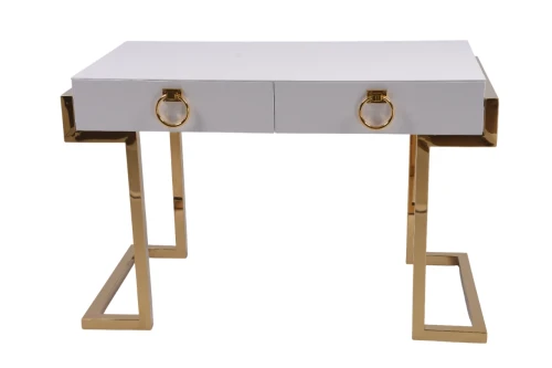 Стол-консоль Атлас МС9002-120W, 120х60х78 см, белый глянцевый