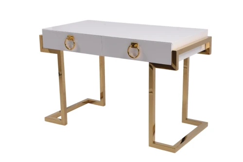 Стол-консоль Атлас МС9002-120W, 120х60х78 см, белый глянцевый