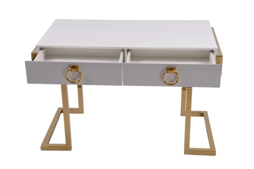 Стол-консоль Атлас МС9002-120W, 120х60х78 см, белый глянцевый