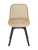 DC271 Стул пластиковый, БЕЖЕВЫЙ, ноги черные