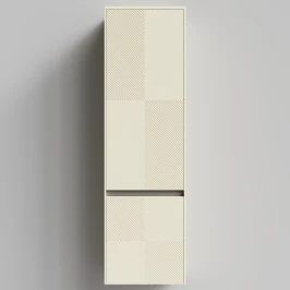 Пенал Соло 45, пример RAL 1015 Светлая слоновая кость, матовая, подвесной, левый