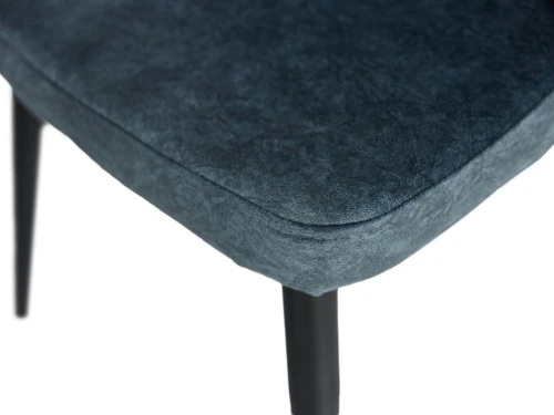 Стул «Белиз», Диджитал Индиго, каркас черный