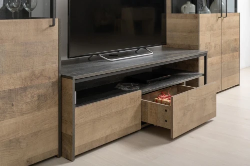 Тумба под ТВ 13.70 N Трувор Дуб Гранж Песочный, Интра