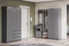 Прихожая Бали, Графит. Комплект 10