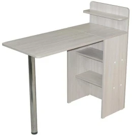 Блюз стол маникюрный трансформер / Ясень светлый