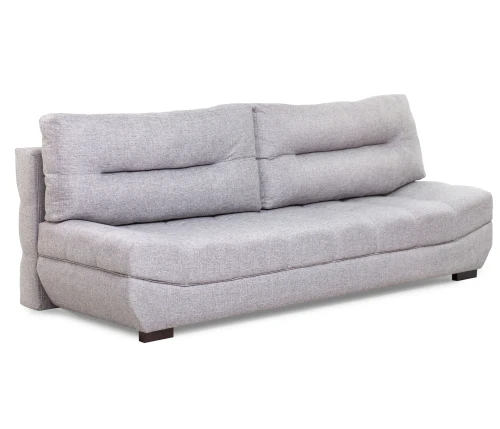 Диван еврокнижка Орион, рогожка  серая, 144