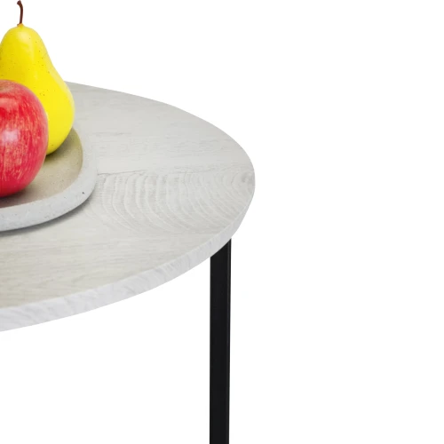 Стол журнальный BeautyStyle 16 дуб дымчатый/черный