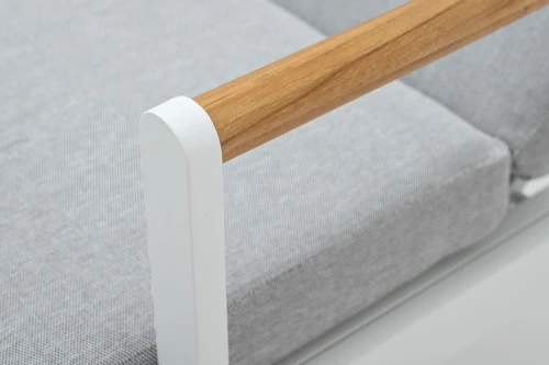 Шезлонг из алюминия MAYA белый  Joygarden