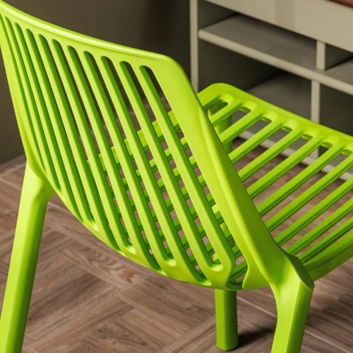 Пластиковый стул NICO зеленый