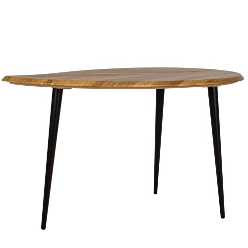 Стол журнальный BeautyStyle 28 дуб вотан/черный