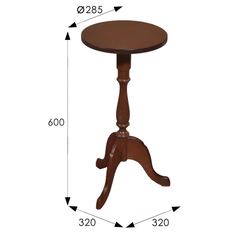 Подставка под цветы напольная П2 средне-коричневый