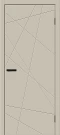 Межкомнатная дверь BRAVO Граффити-5.Д Cream Pro