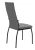 Стул DikLine ГАЛС-М каркас черный/ B22 GREY