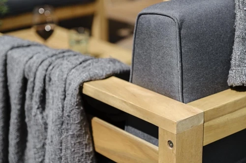 Мебель садовая для лаунж зоны из акации BOOKA с кофейным столом  Joygarden