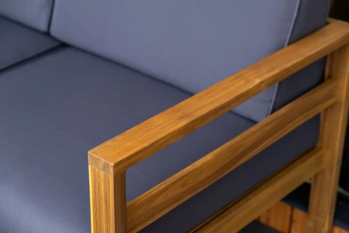 Мебель садовая для лаунж зоны из акации BOOKA с кофейным столом  Joygarden