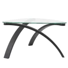 Стол журнальный Гурон 3 чёрный матовый