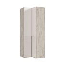 Марвэл Шкаф угловой (Кашемир, Дуб Крафт серый)